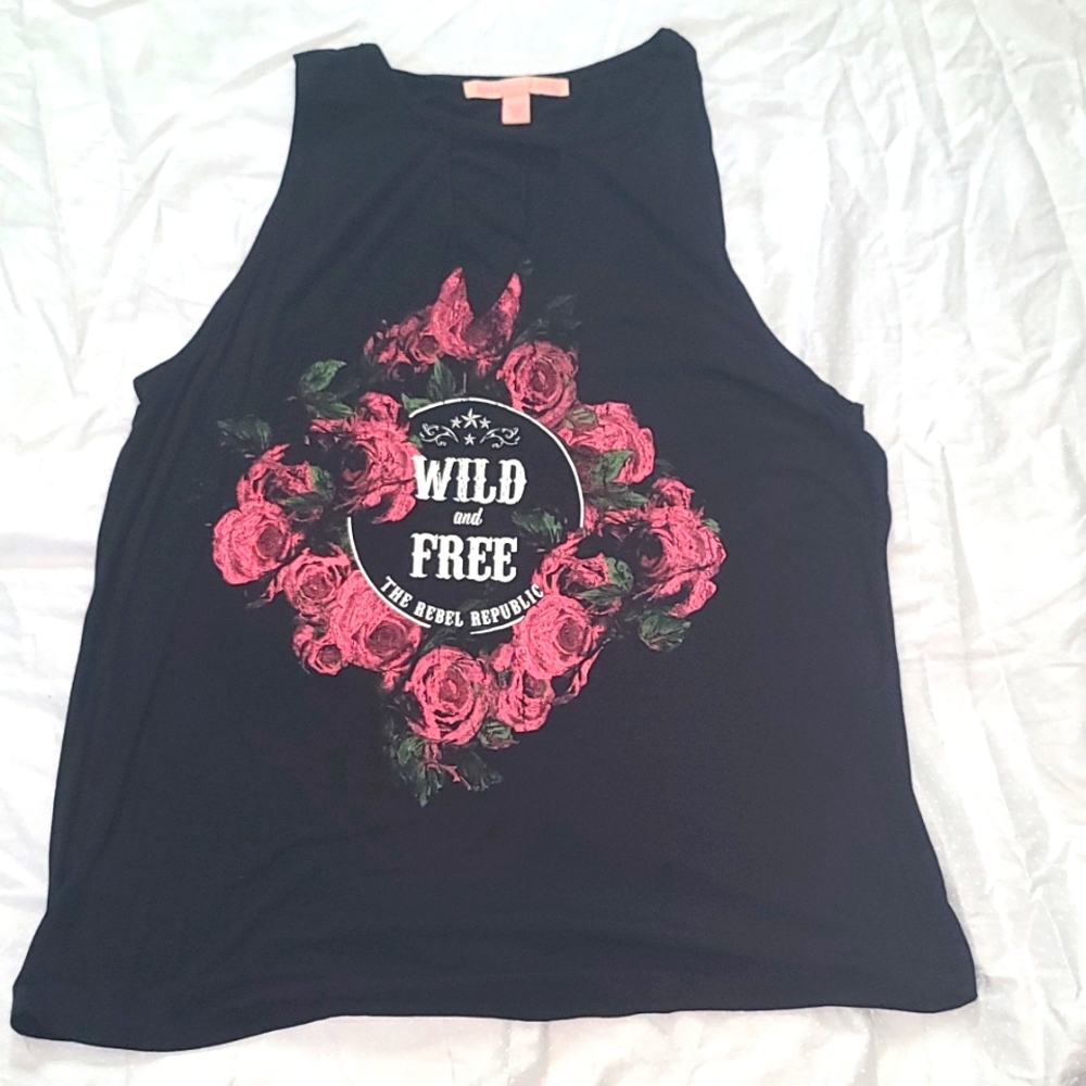 NWOT Women's 2x Peek a Boo Tank